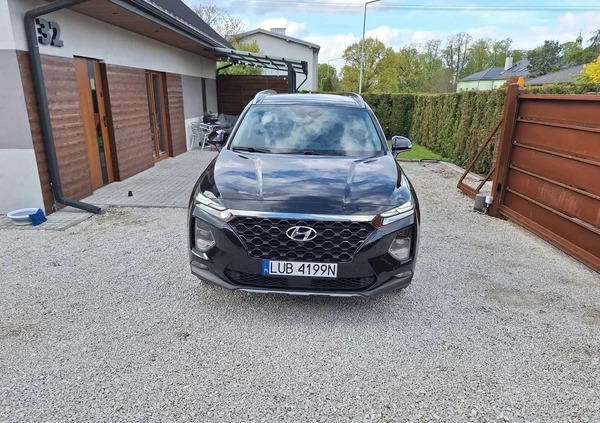 Hyundai Santa Fe cena 143000 przebieg: 45000, rok produkcji 2020 z Lublin małe 407